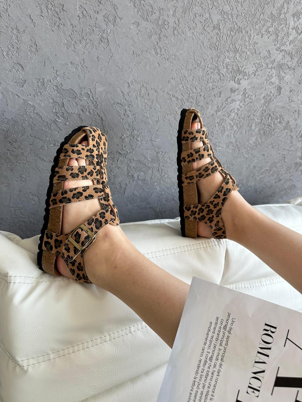 Женские босоножки  FASHION SO-253-107 (8 пар в коробе, 36-41 размер)