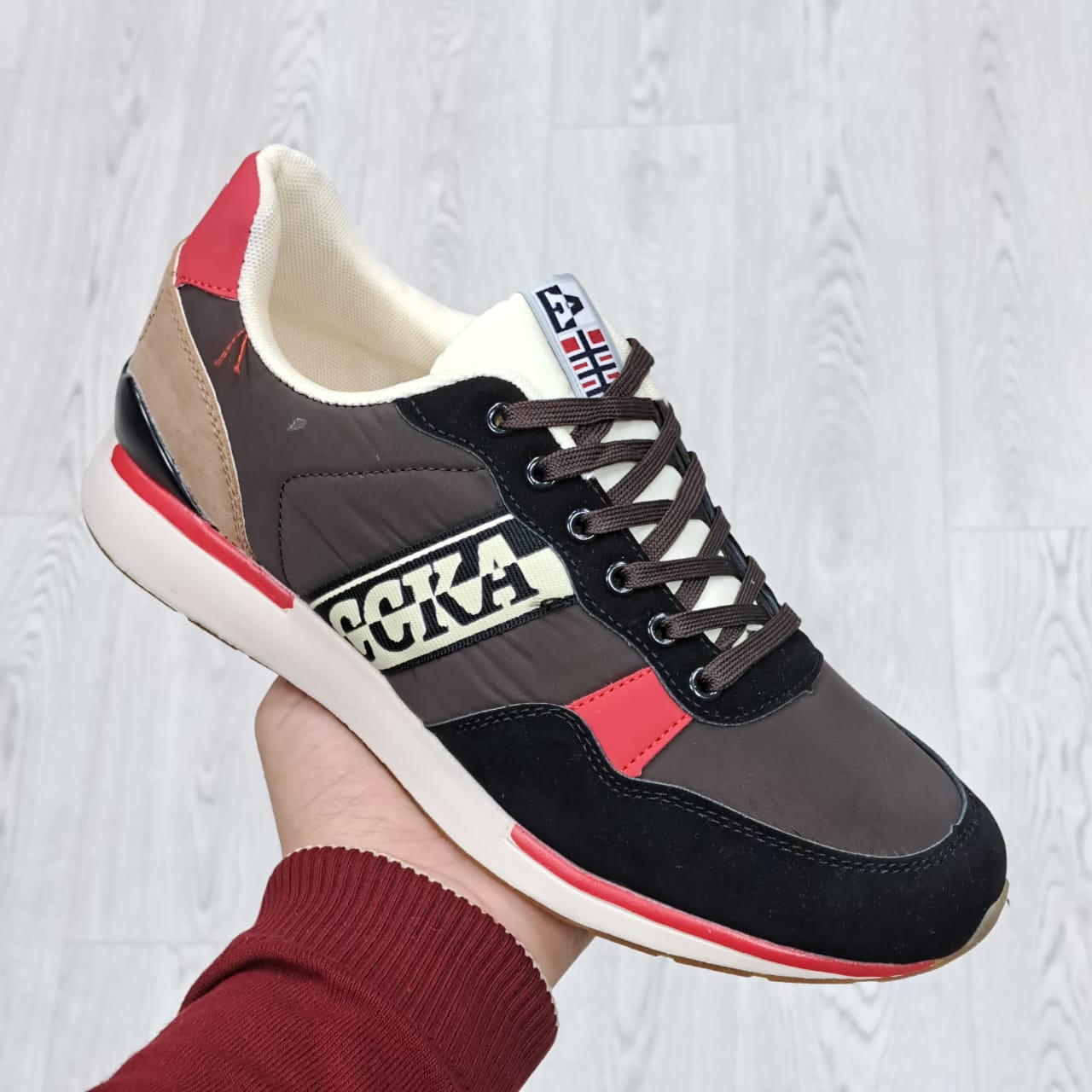 Мужские весенние кроссовки FASHION SO-230-202 (8 пар в коробе, размер 41-46)