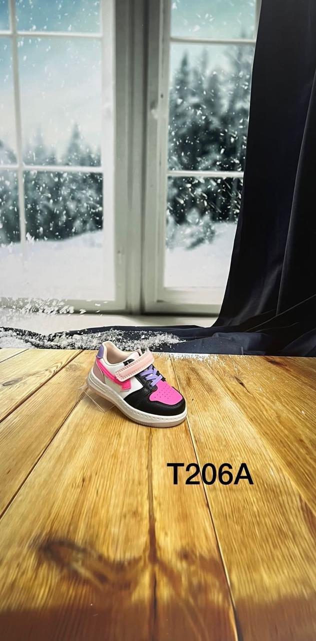 Детские весенние кроссовки ЯРКОЕ ДЕТСТВО SO-241-49 (8 пар в коробе, размер 23-30)