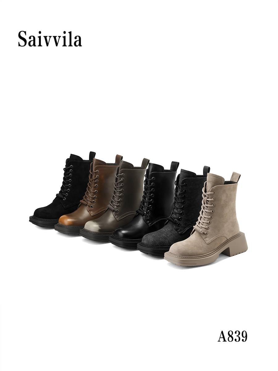 Женские ботинки  FASHION SO-264-129 (6 пар в коробе, 36-40 размер)