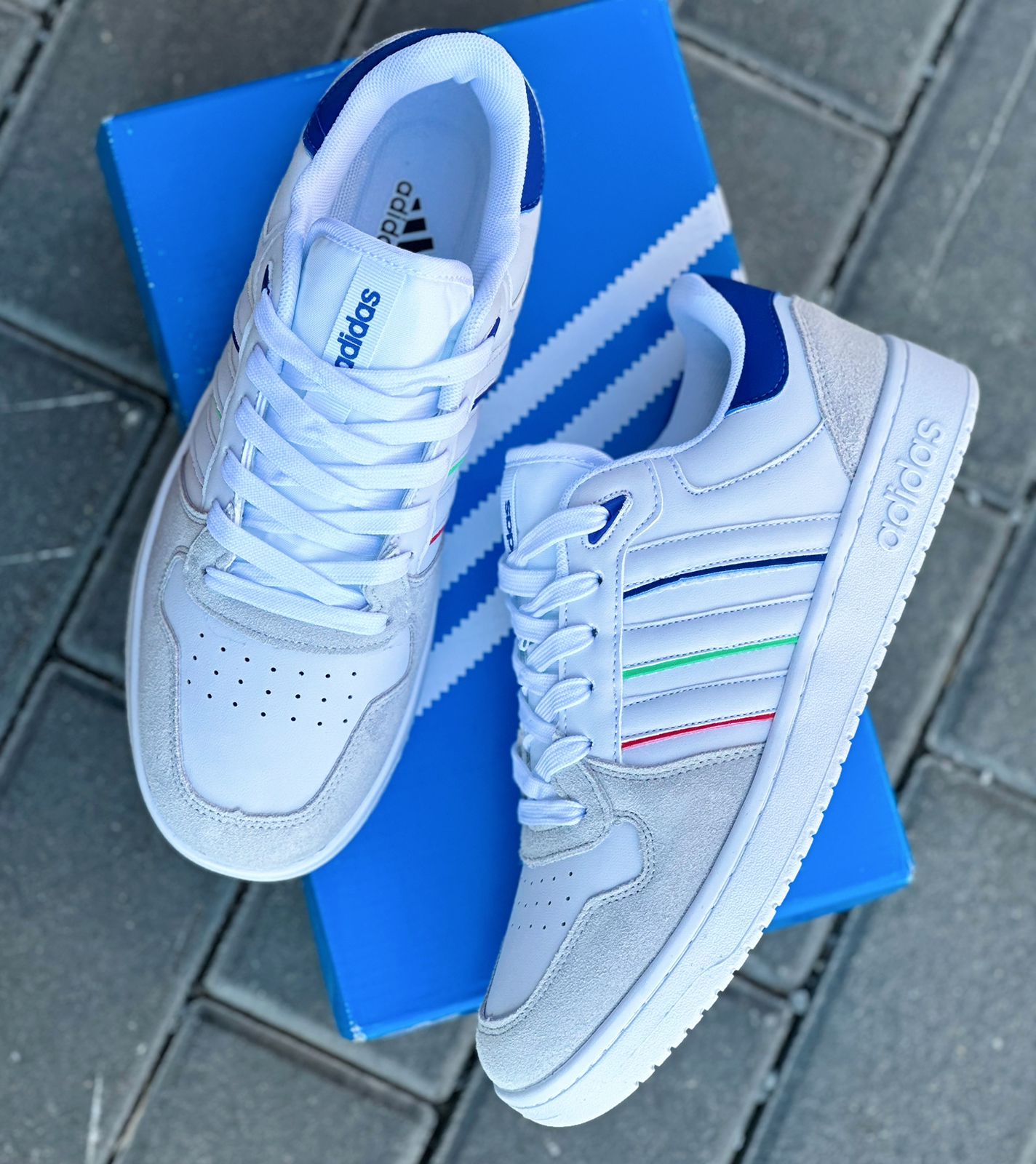 Мужские весенние кроссовки AIR SO-238-131 (8 пар в коробе, размер 41-46)