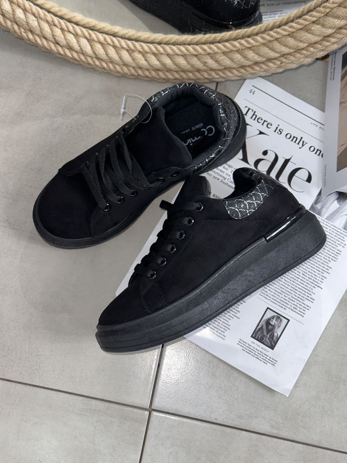 Женские весенние кроссовки FASHION SO-240-134 (8 пар в коробе, размер 36-41)