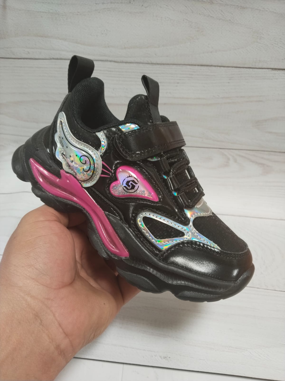 Детские кроссовки  FASHION SO-261-354 (8 пар в коробе, 32-37 размер)