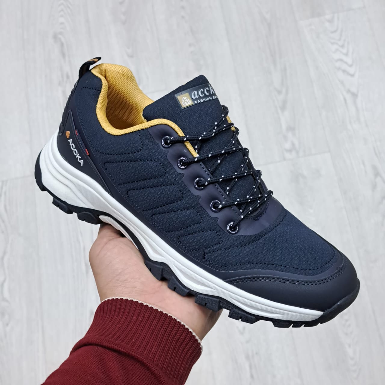 Мужские весенние кроссовки FASHION SO-230-224 (8 пар в коробе, размер 41-46)