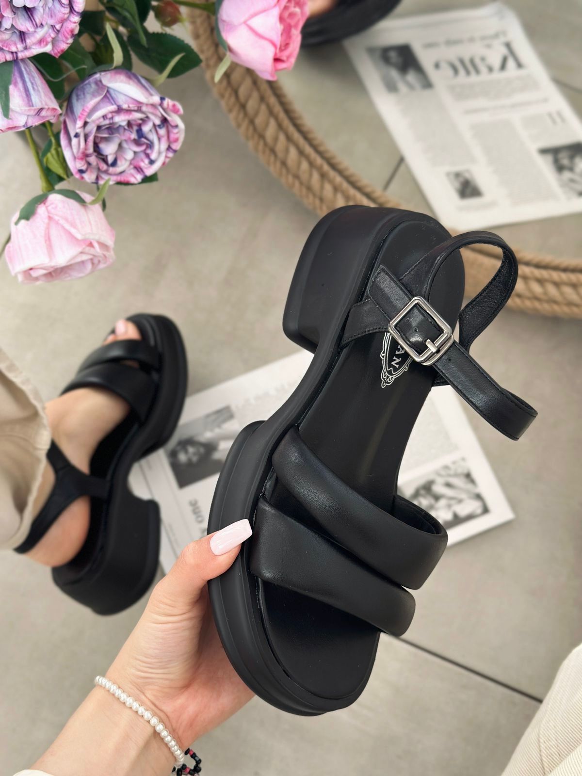 Женские летние босоножки FASHION SO-237-29 (6 пар в коробе, размер 36-40)