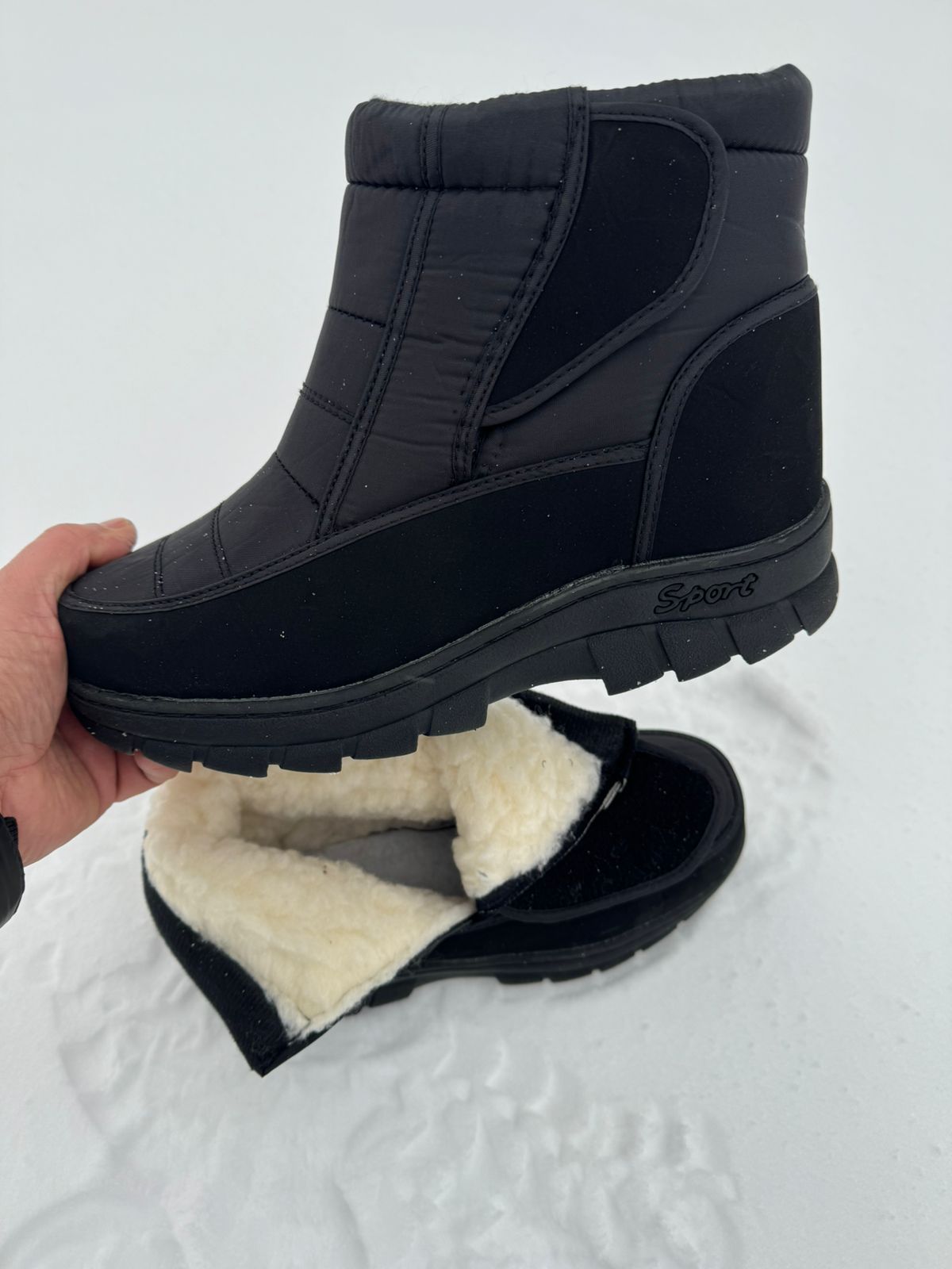 Мужские зимние дутики FASHION SO-222-14 (8 пар в коробе, размер 41-46)