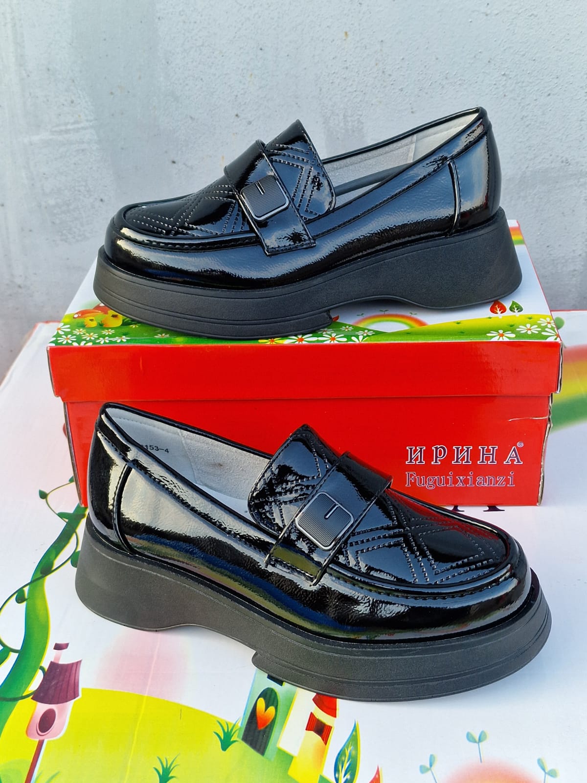 Детские туфли  FASHION SO-263-3 (8 пар в коробе, 31-37 размер)