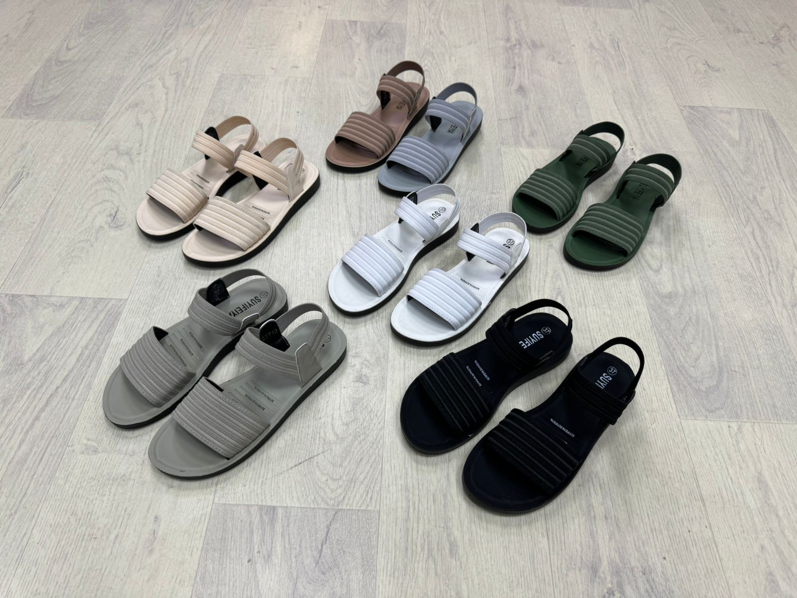 Женские весенние босоножки SUYIFEIYA SO-246-134 (10 пар в коробе, размер 36-41)