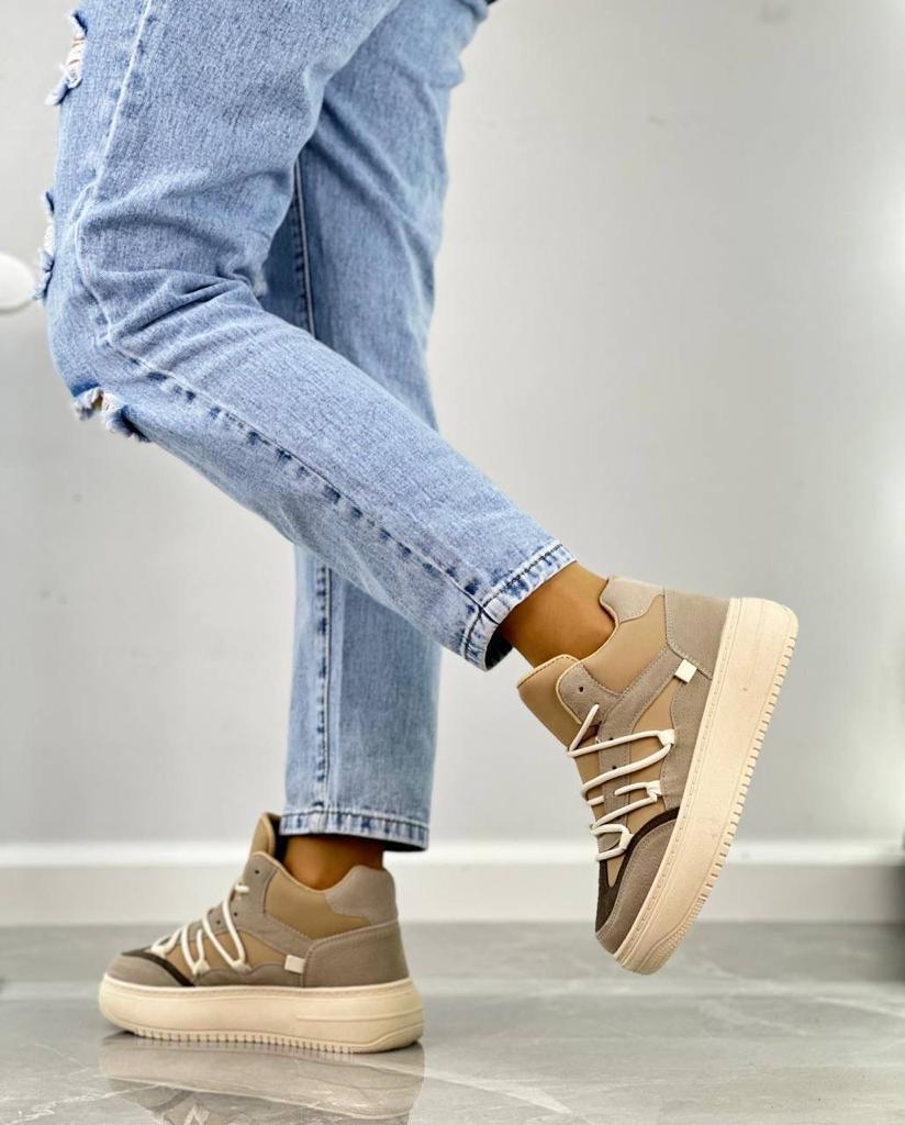 Женские весенние кроссовки FASHION SO-222-146 (8 пар в коробе, размер 36-41)