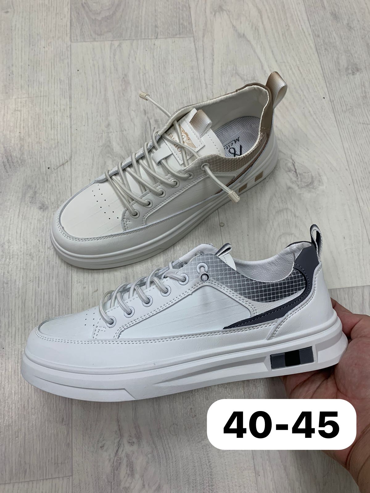 Мужские весенние кроссовки MEITESI SO-224-76 (8 пар в коробе, размер 40-45)