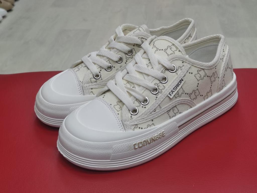 Женские весенние кеды SUFINA SO-230-113 (8 пар в коробе, размер 36-41)