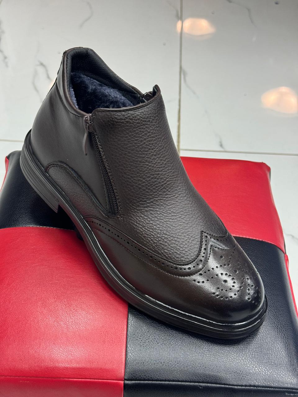 Мужские туфли  FASHION SO-251-534 (8 пар в коробе, 40-45 размер)