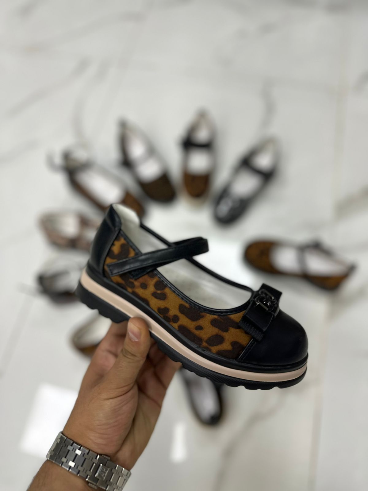 Детские туфли  FASHION SO-265-38 (10 пар в коробе, 30-37 размер)