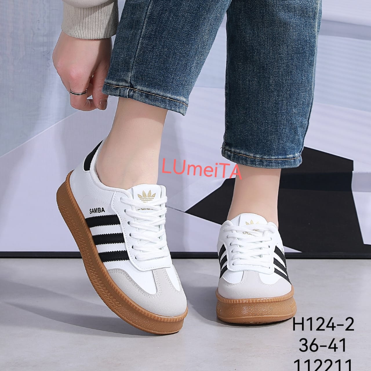 Женские кроссовки  LUTA SO-262-375 (8 пар в коробе, 36-41 размер)