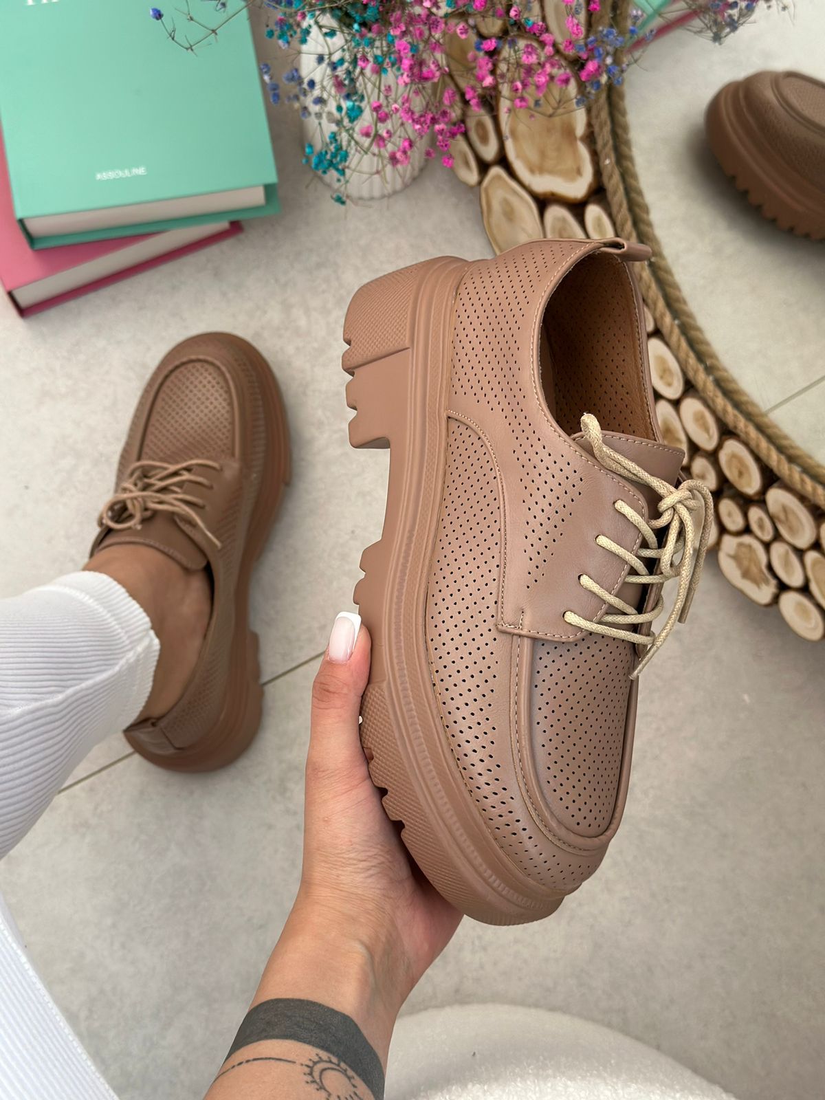 Женские весенние туфли FASHION SO-240-117 (8 пар в коробе, размер 36-41)