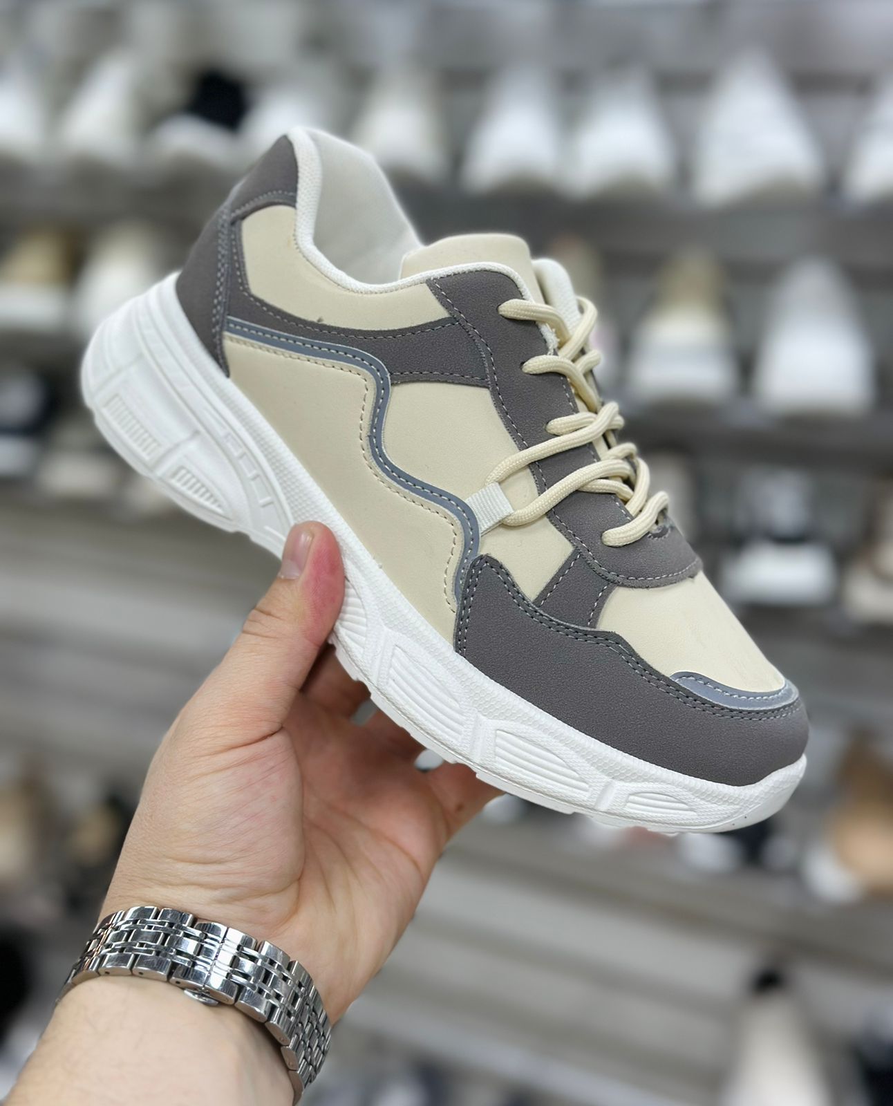 Женские весенние кроссовки FASHION SO-240-273 (8 пар в коробе, размер 36-41)