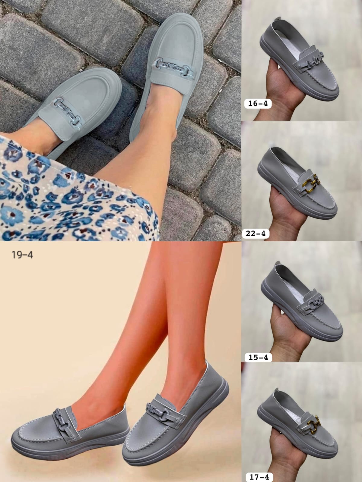 Женские весенние туфли FASHION SO-216-29 (8 пар в коробе, размер 36-41)