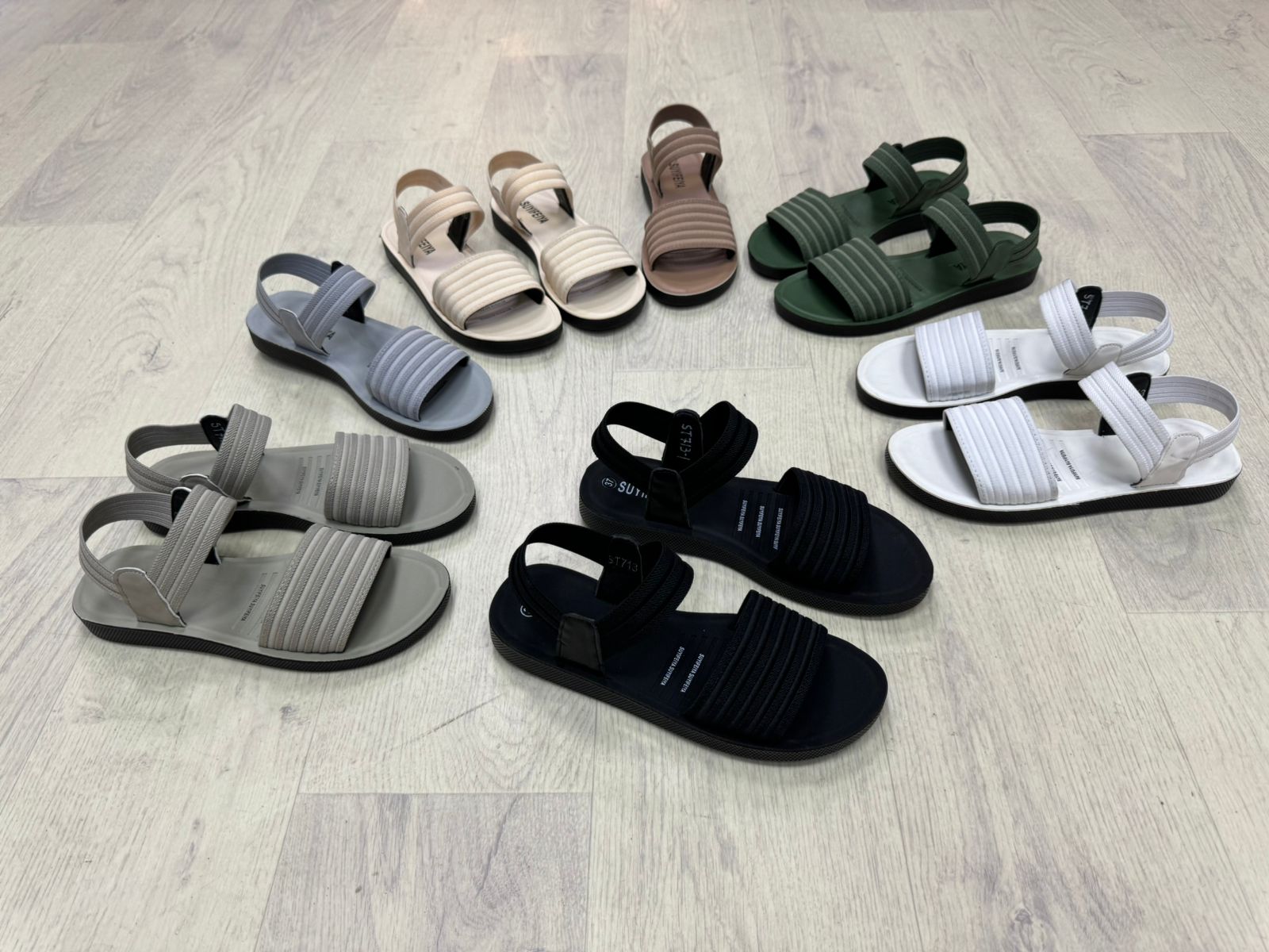 Женские весенние босоножки SUYIFEIYA SO-246-132 (10 пар в коробе, размер 36-41)