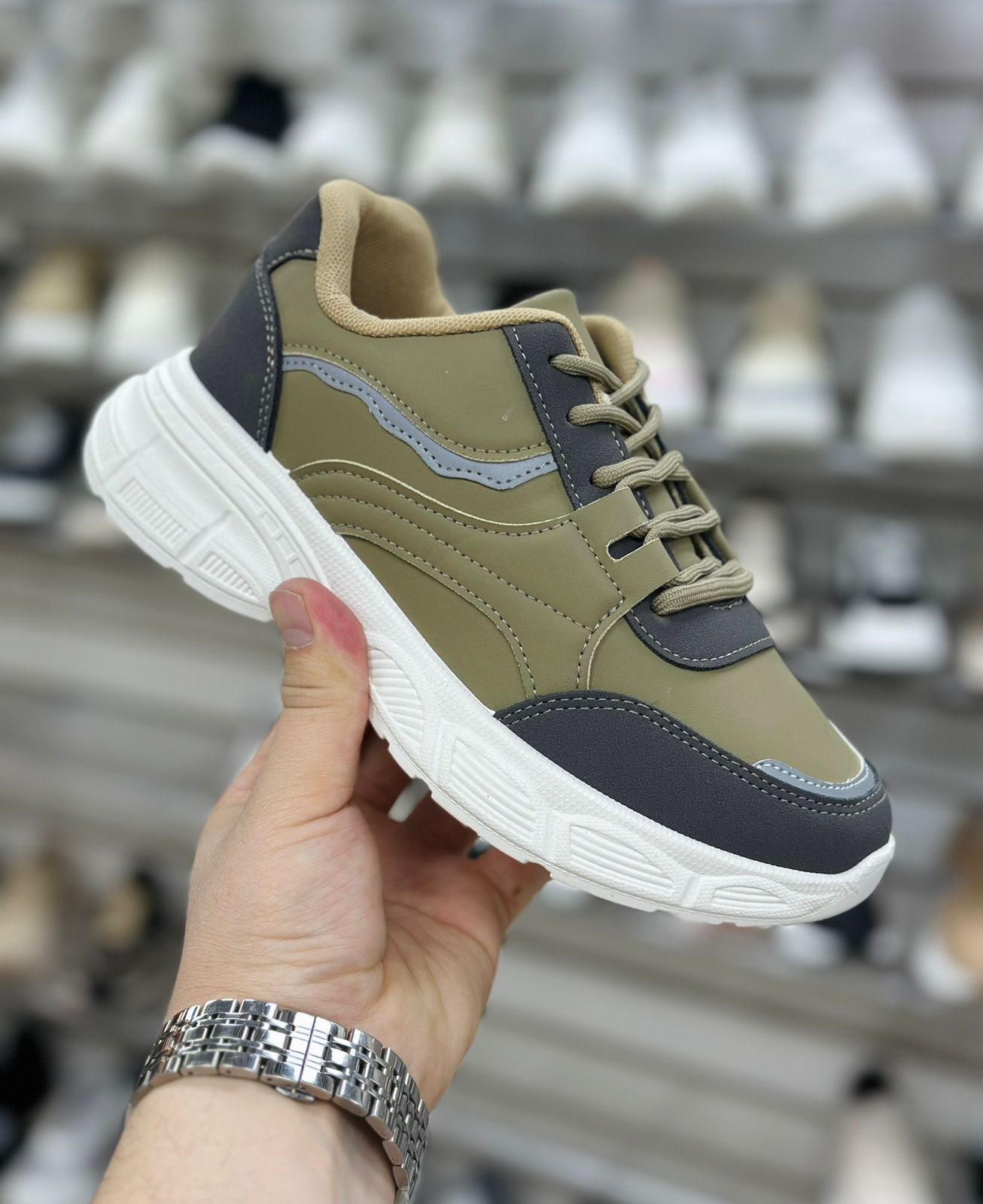 Женские весенние кроссовки FASHION SO-240-281 (8 пар в коробе, размер 36-41)