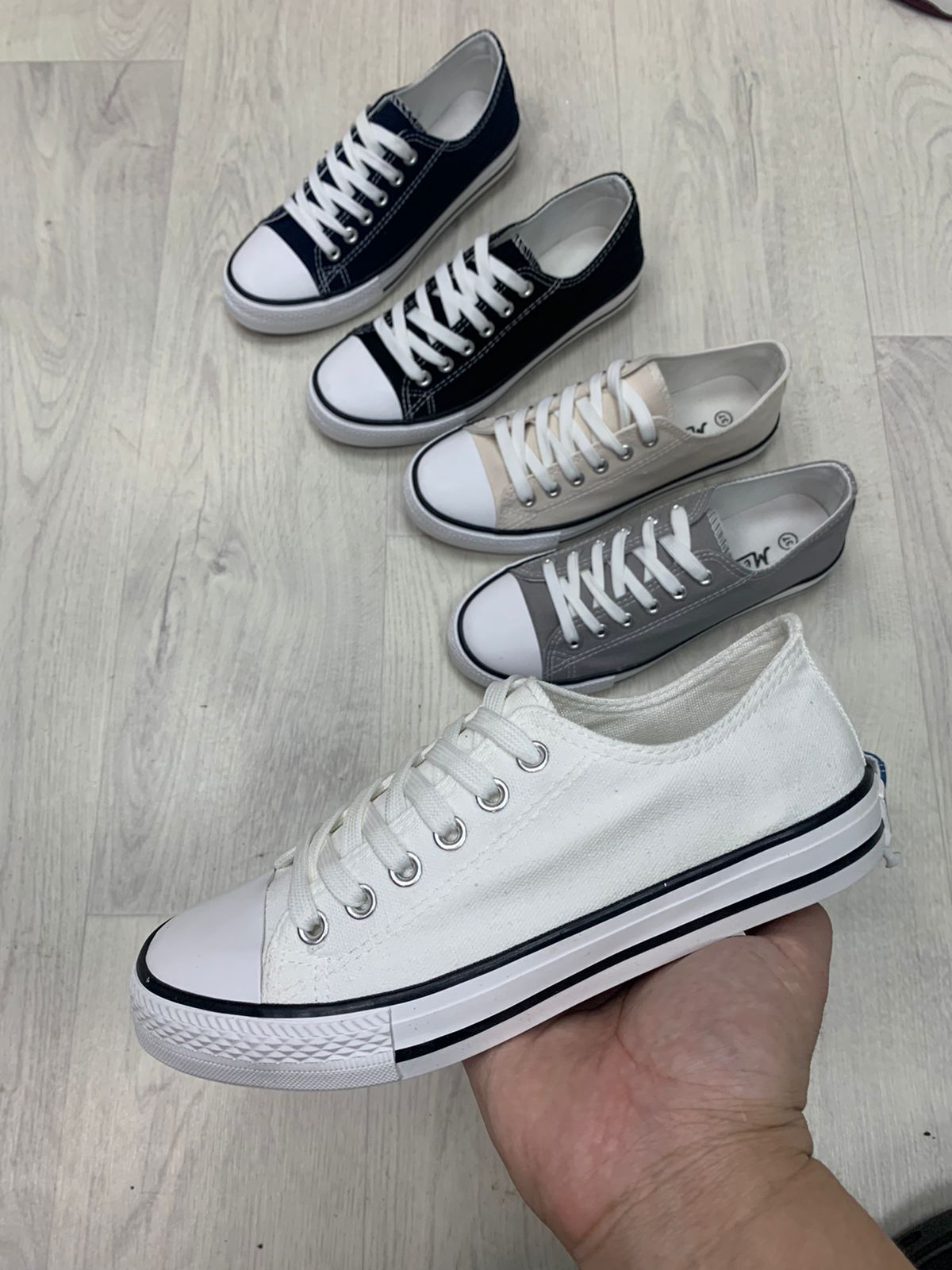 Женские весенние кеды MEITESI SO-224-114 (10 пар в коробе, размер 36-41)