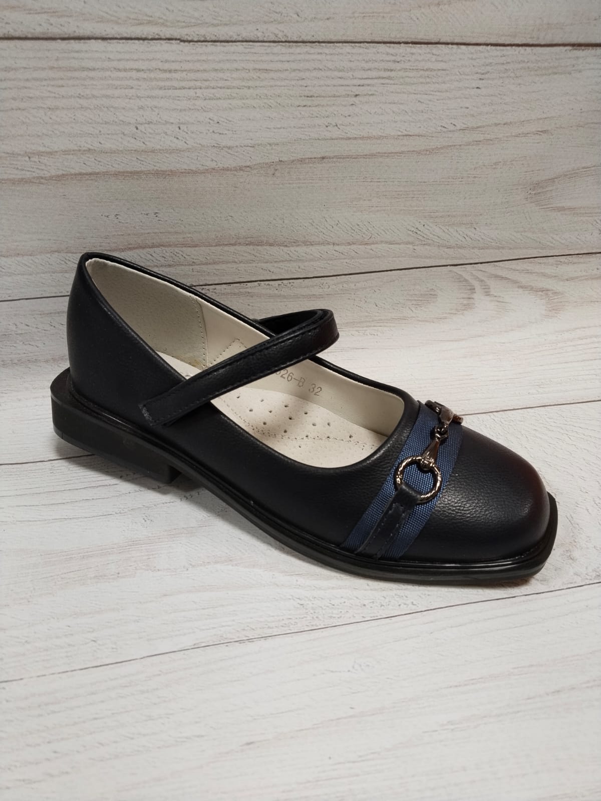 Детские туфли  FASHION SO-261-8 (8 пар в коробе, 32-37 размер)