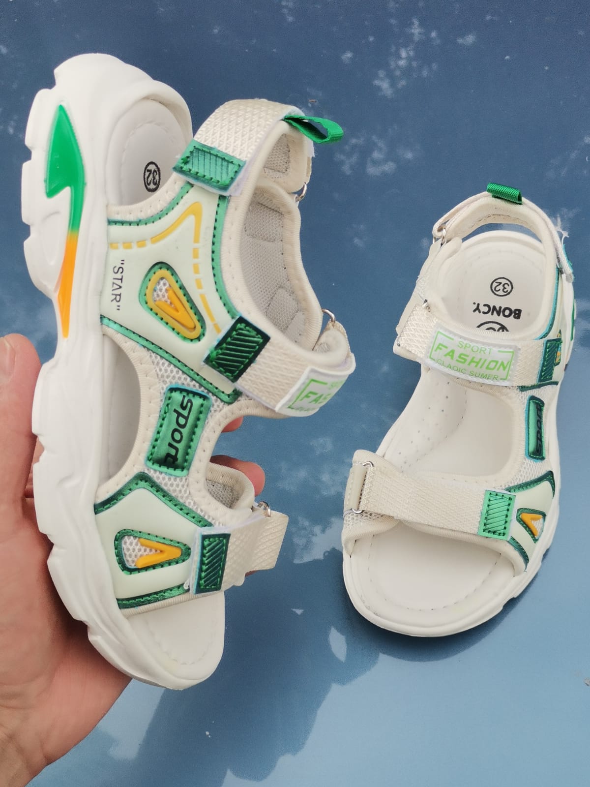 Детские босоножки  FASHION SO-254-379 (10 пар в коробе, 32-37 размер) Детские босоножки  FASHION SO-254-379 (10 пар в коробе, 32-37 размер)