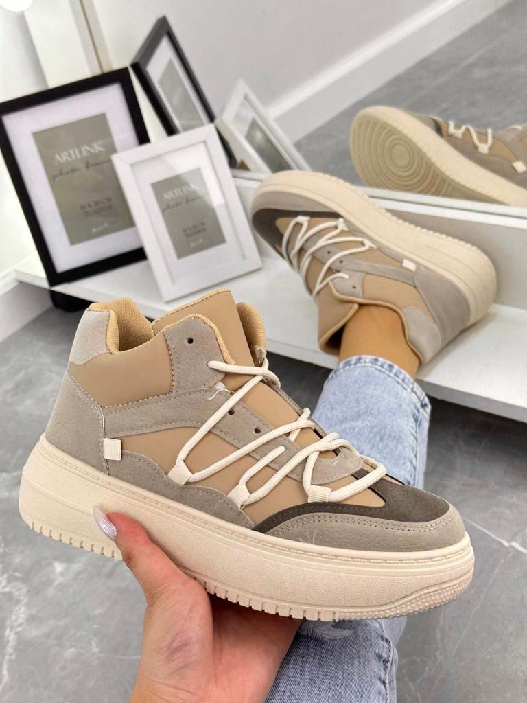 Женские весенние кроссовки FASHION SO-222-147 (8 пар в коробе, размер 36-41)