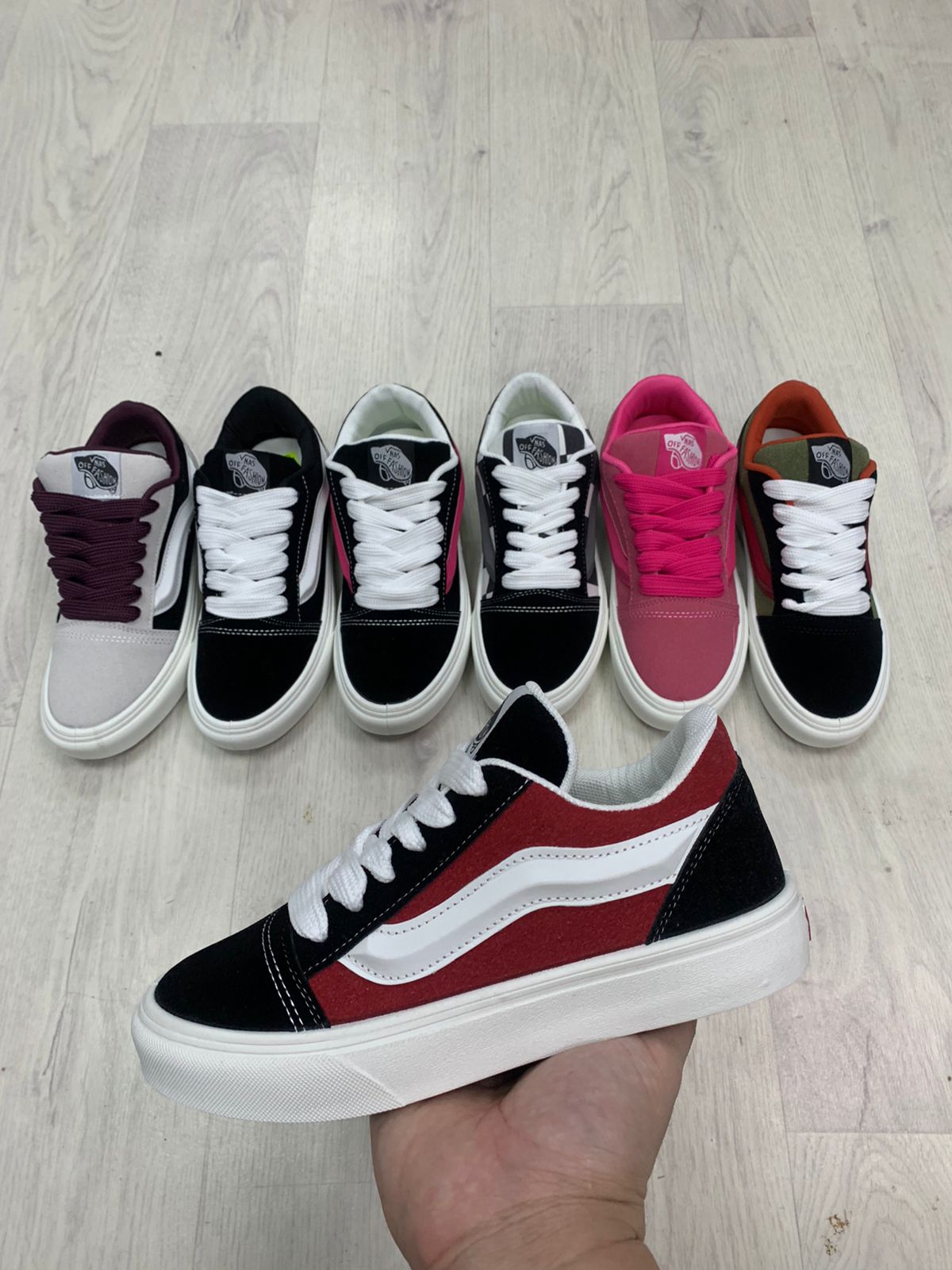 Женские весенние кроссовки MEITESI SO-224-127 (8 пар в коробе, размер 36-41)