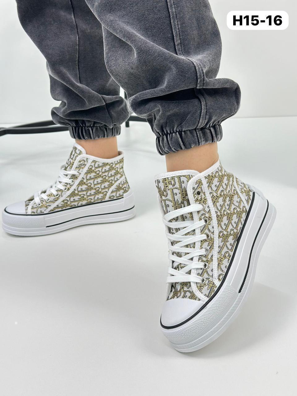 Женские кеды  FASHION SO-252-149 (8 пар в коробе, 36-41 размер)