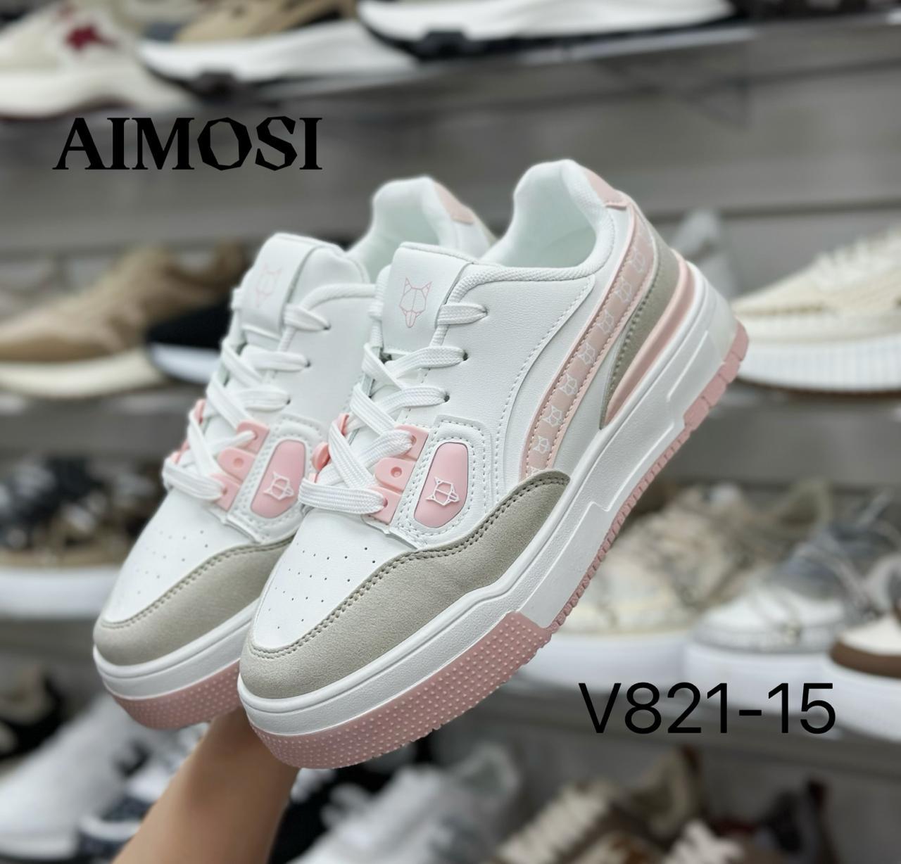 Женские весенние кроссовки FASHION SO-241-130 (8 пар в коробе, размер 36-40)