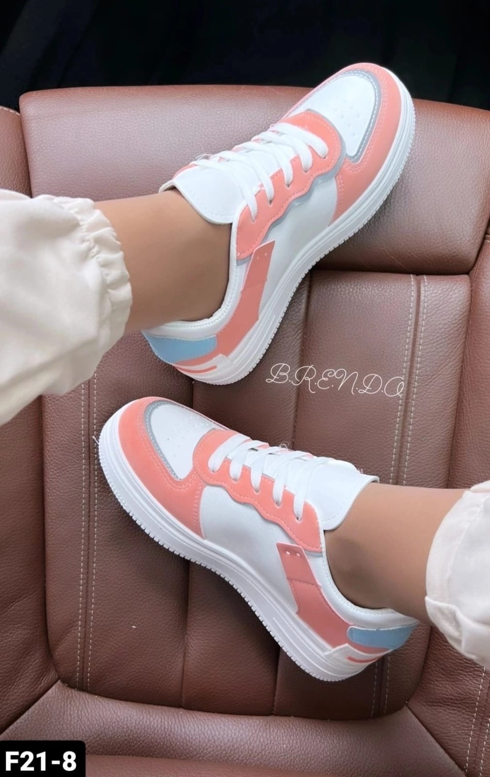 Женские весенние кроссовки FASHION SO-216-64 (8 пар в коробе, размер 36-41)