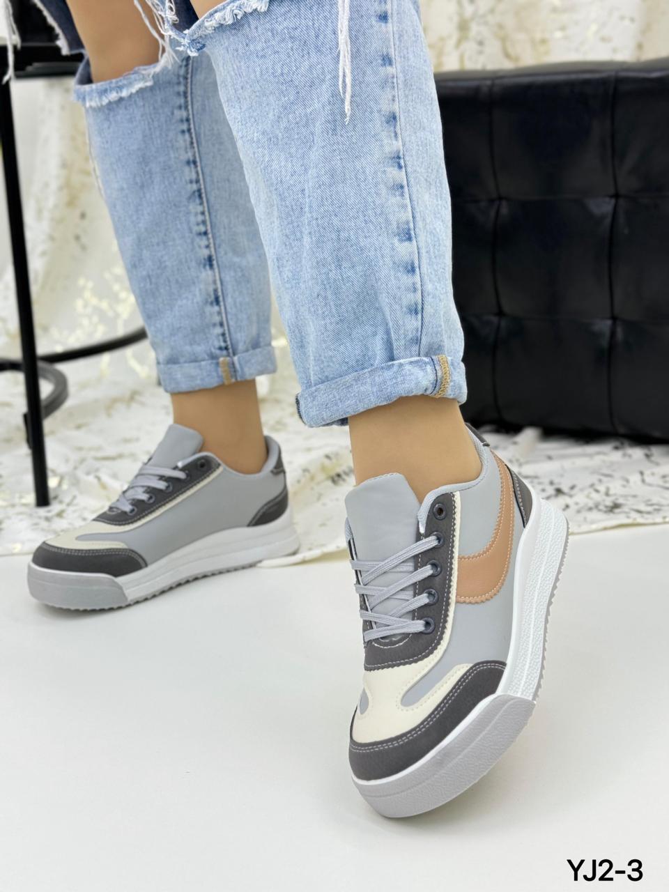 Женские весенние кроссовки FASHION SO-248-105 (8 пар в коробе, размер 36-41)