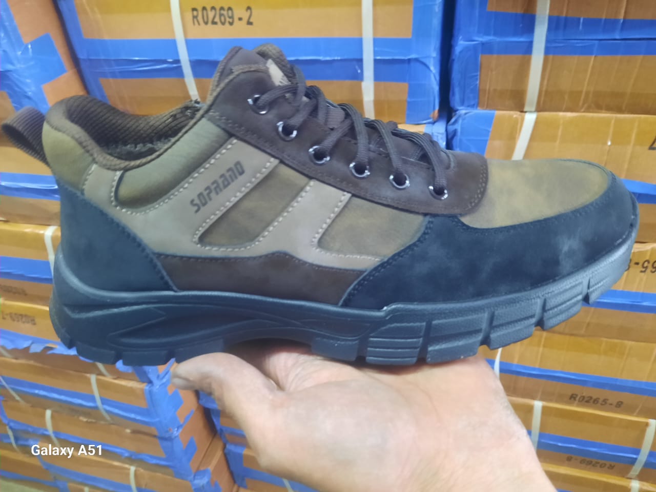 Мужские ботинки  FASHION SO-251-588 (8 пар в коробе, 41-46 размер)