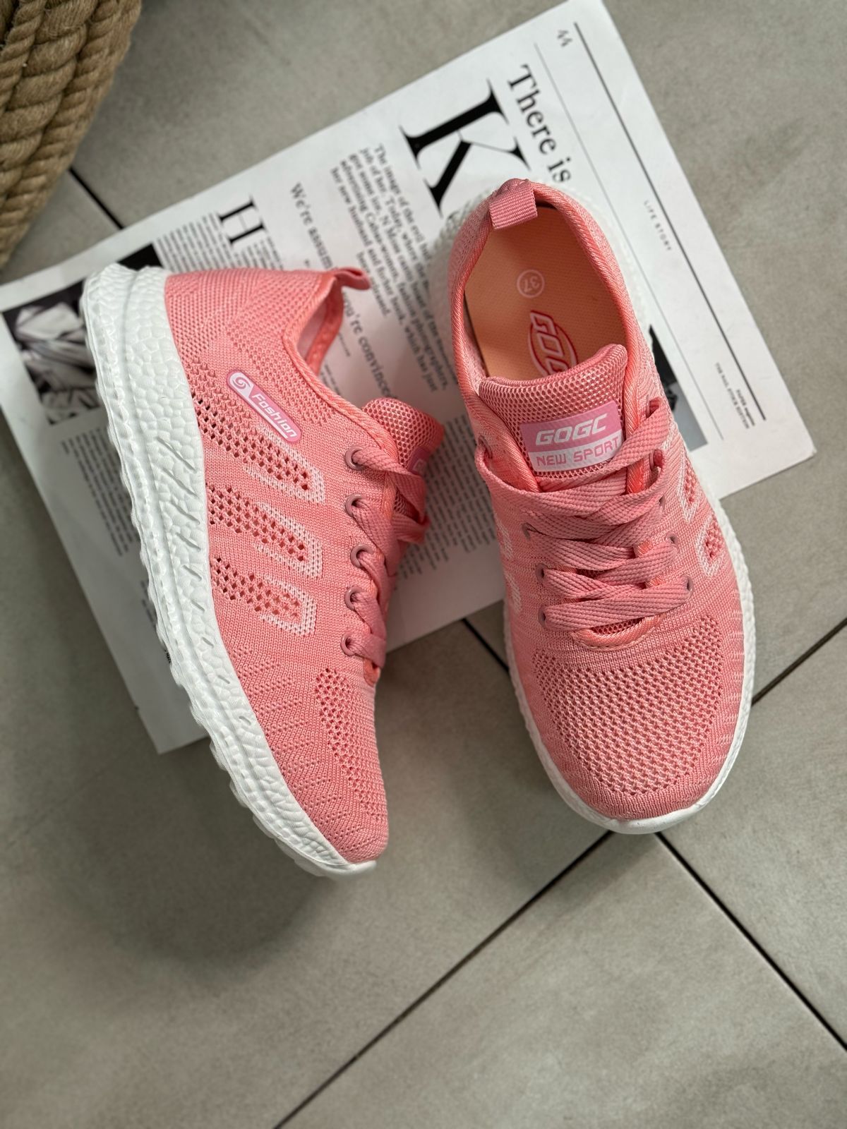 Женские весенние кроссовки FASHION SO-237-60 (8 пар в коробе, размер 36-41)