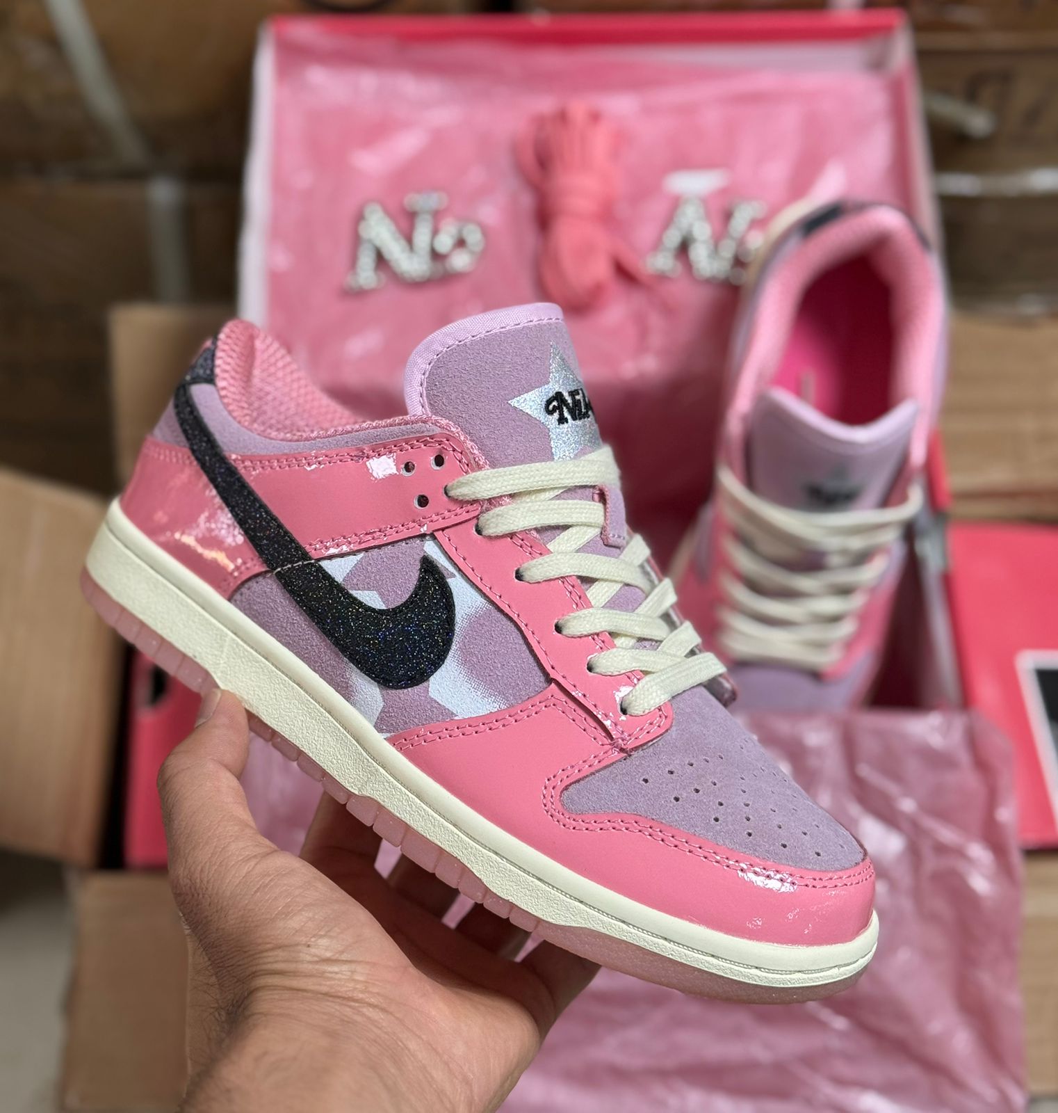 Женские кроссовки  FASHION SO-262-232 (8 пар в коробе, 36-41 размер)