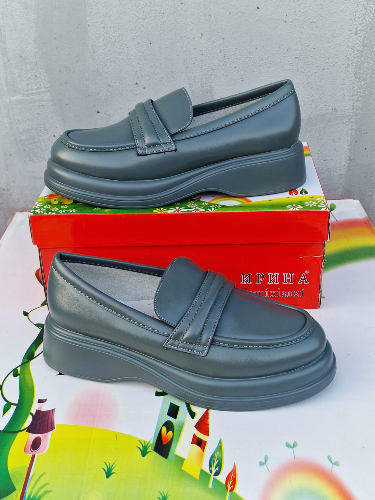 Детские туфли  FASHION SO-263-119 (8 пар в коробе, 33-38 размер)