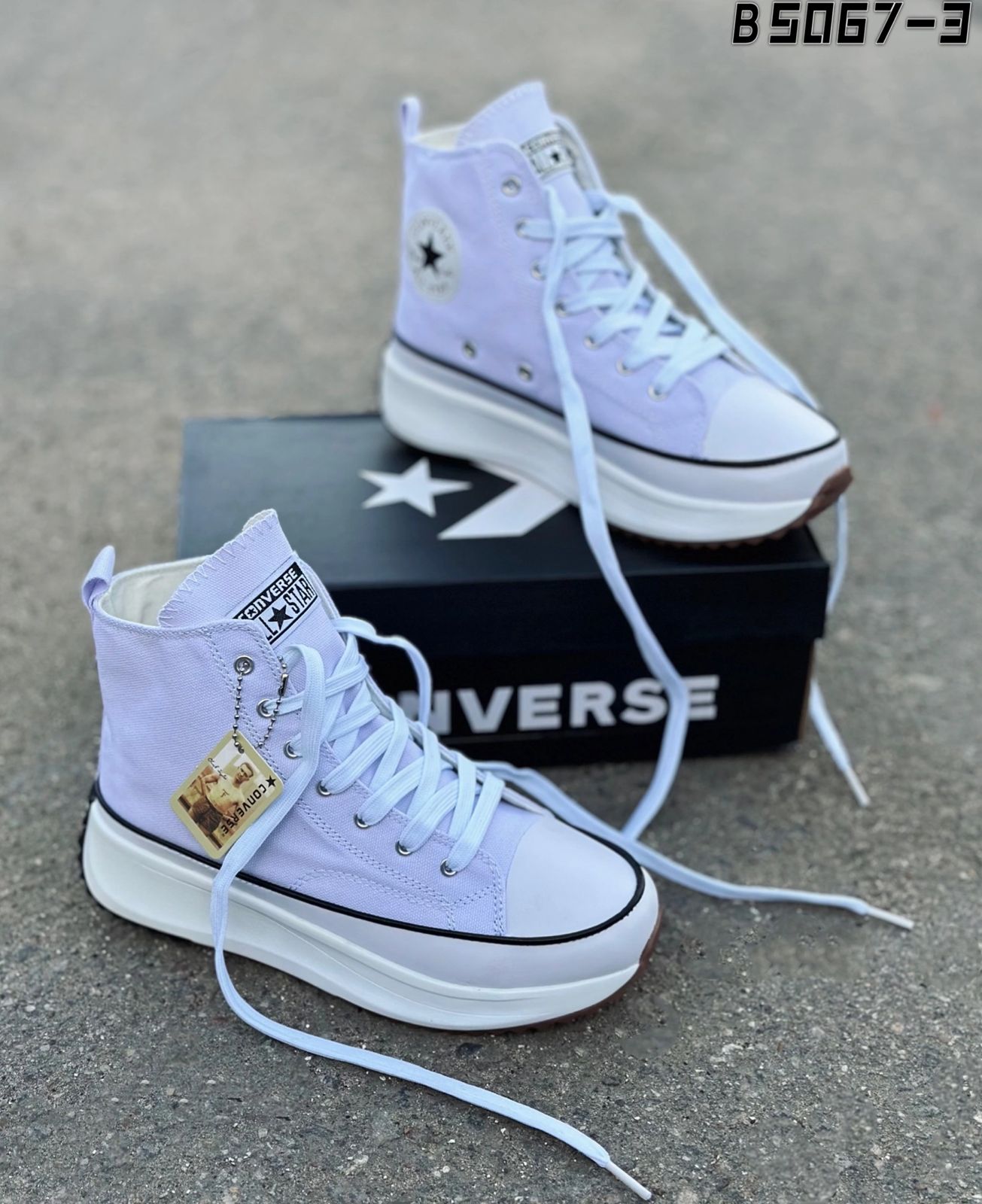 Женские весенние кеды CONVERSE SO-245-69 (8 пар в коробе, размер 36-41)