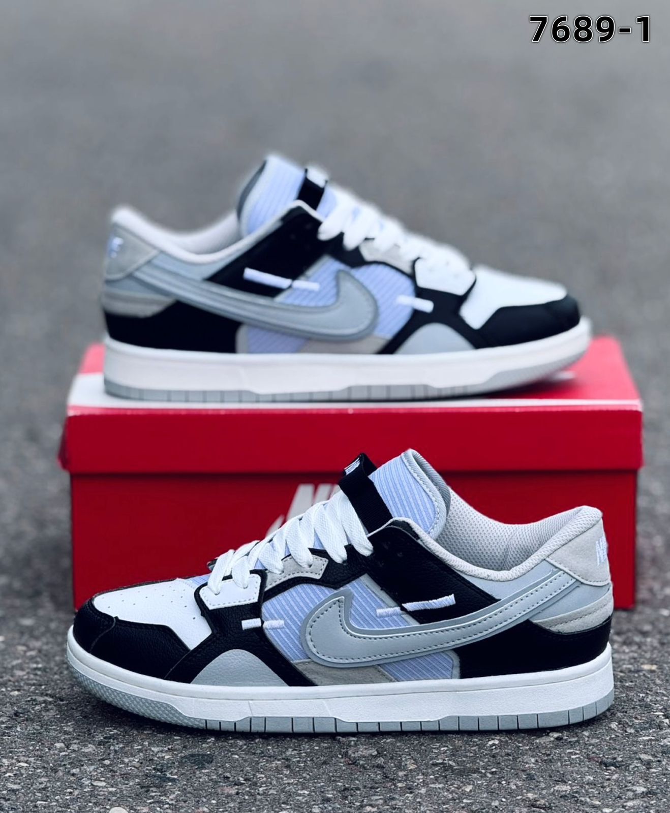 Мужские кроссовки  FASHION SO-262-347 (8 пар в коробе, 41-46 размер)