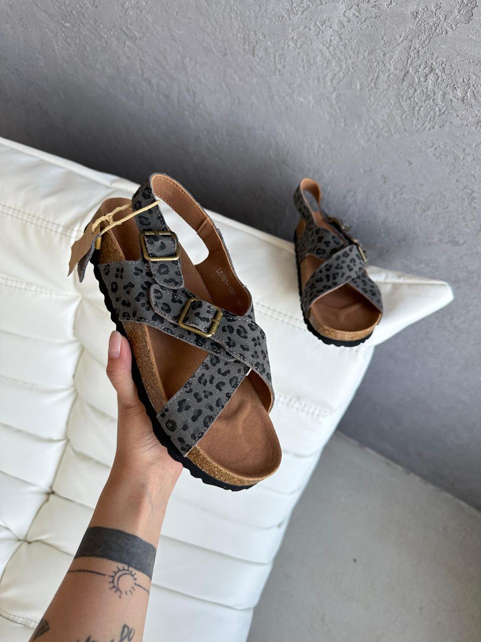 Женские босоножки  FASHION SO-253-117 (8 пар в коробе, 36-41 размер)