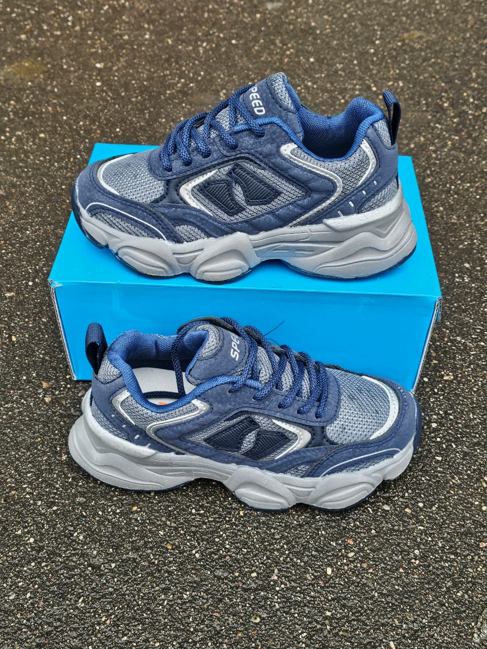 Детские кроссовки  FASHION SO-252-23 (8 пар в коробе, 32-37 размер)