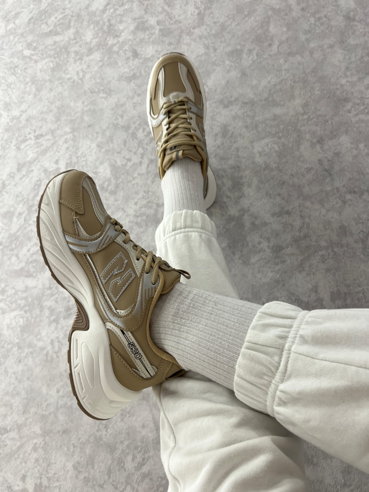 Женские весенние кроссовки FASHION SO-219-92 (8 пар в коробе, размер 36-41)