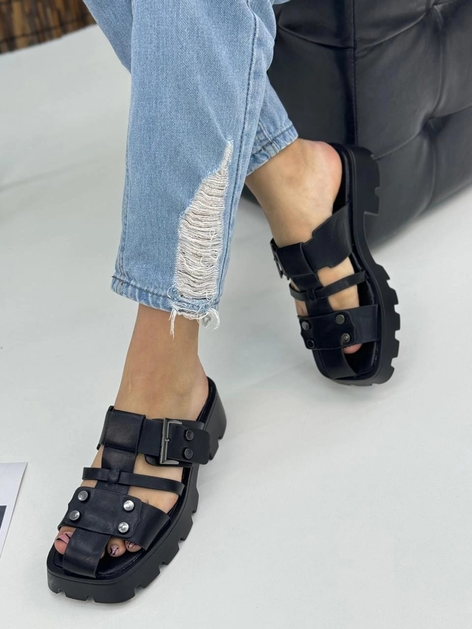 Женские босоножки  FASHION SO-259-206 (8 пар в коробе, 36-41 размер)