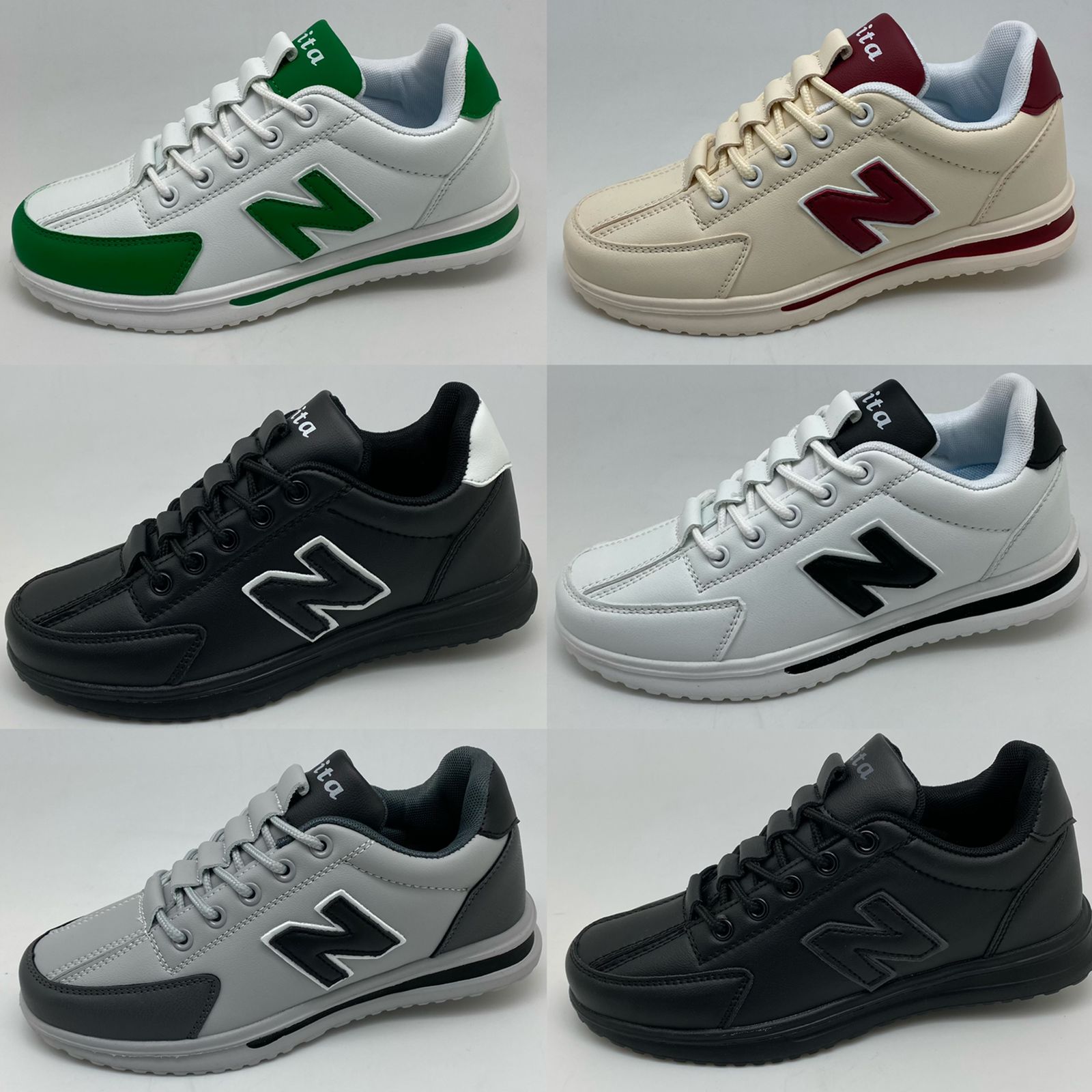 Женские весенние кроссовки AIR SO-222-205 (8 пар в коробе, размер 36-41)