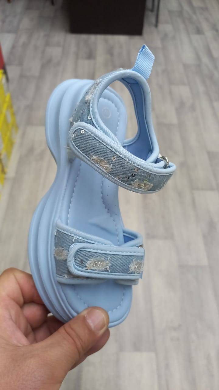 Детские босоножки  FASHION SO-254-407 (8 пар в коробе, 33-37 размер) Детские босоножки  FASHION SO-254-407 (8 пар в коробе, 33-37 размер)