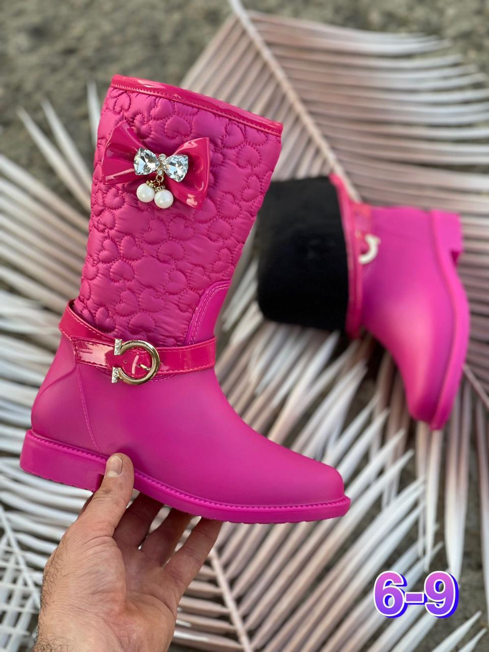 Детские весенние сапоги FASHION SO-227-21 (12 пар в коробе, размер 31-36)