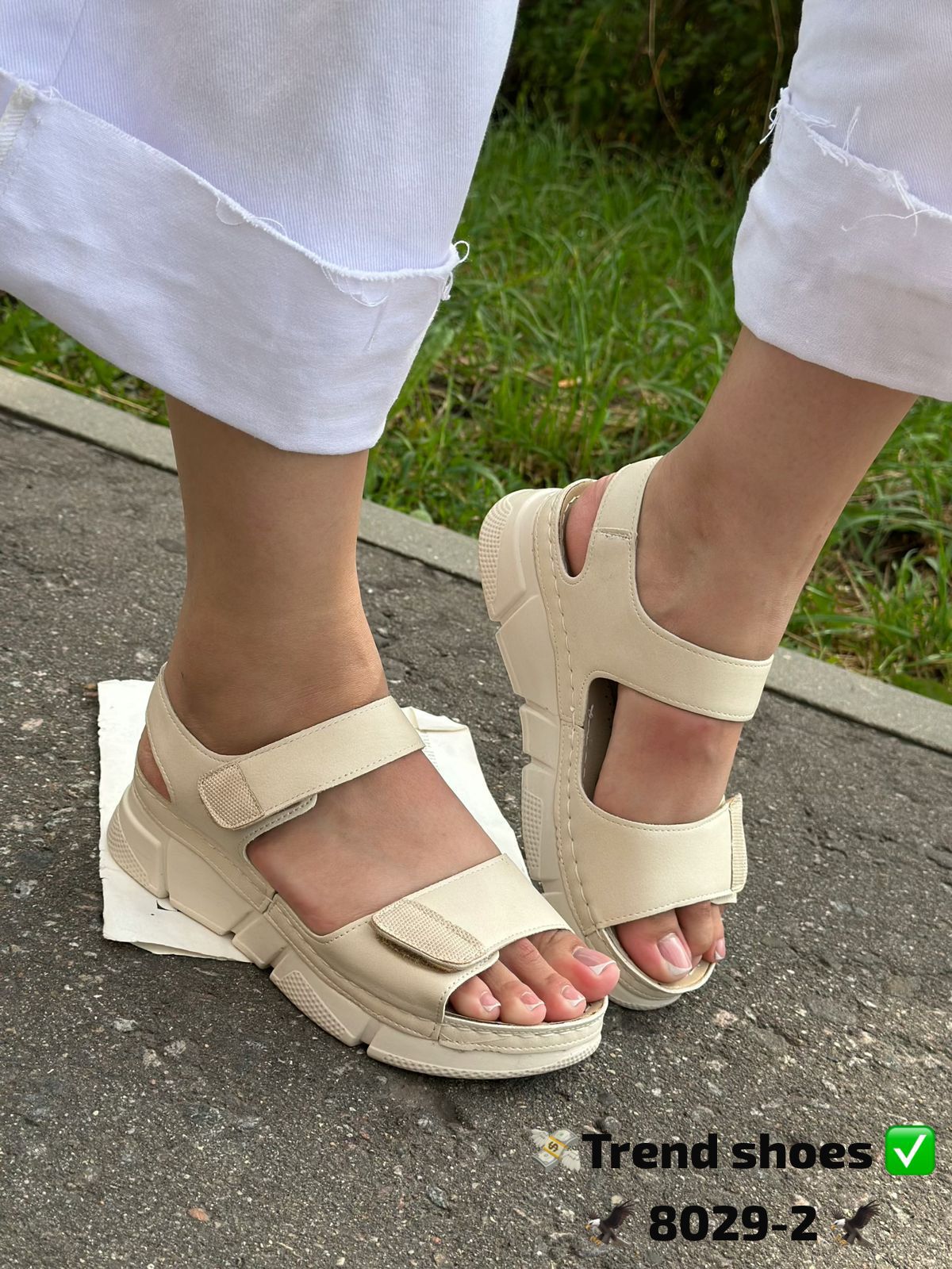 Женские босоножки  FASHION SO-262-208 (8 пар в коробе, 36-41 размер)