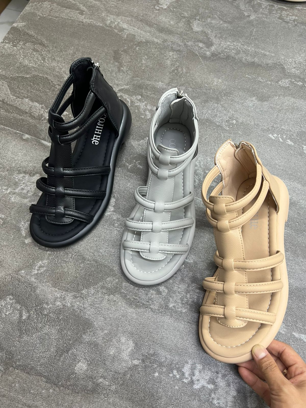 Женские босоножки  FASHION SO-257-71 (8 пар в коробе, 36-41 размер)