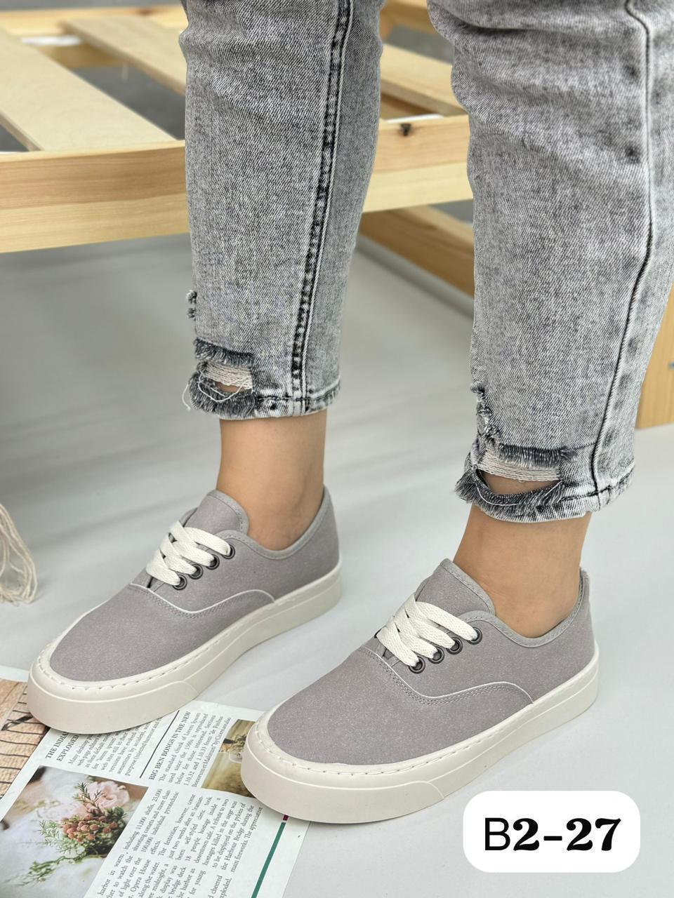 Женские кеды  FASHION SO-252-124 (8 пар в коробе, 36-41 размер)