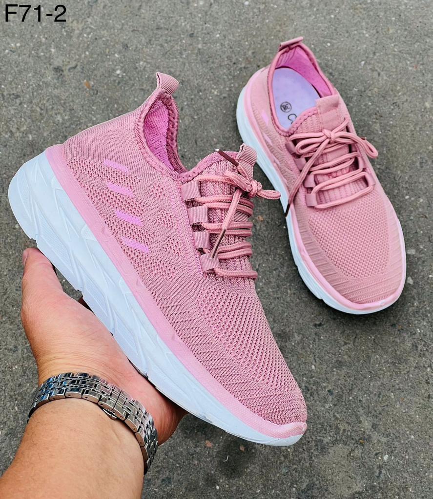 Женские весенние кроссовки FASHION SO-220-134 (10 пар в коробе, размер 36-41)