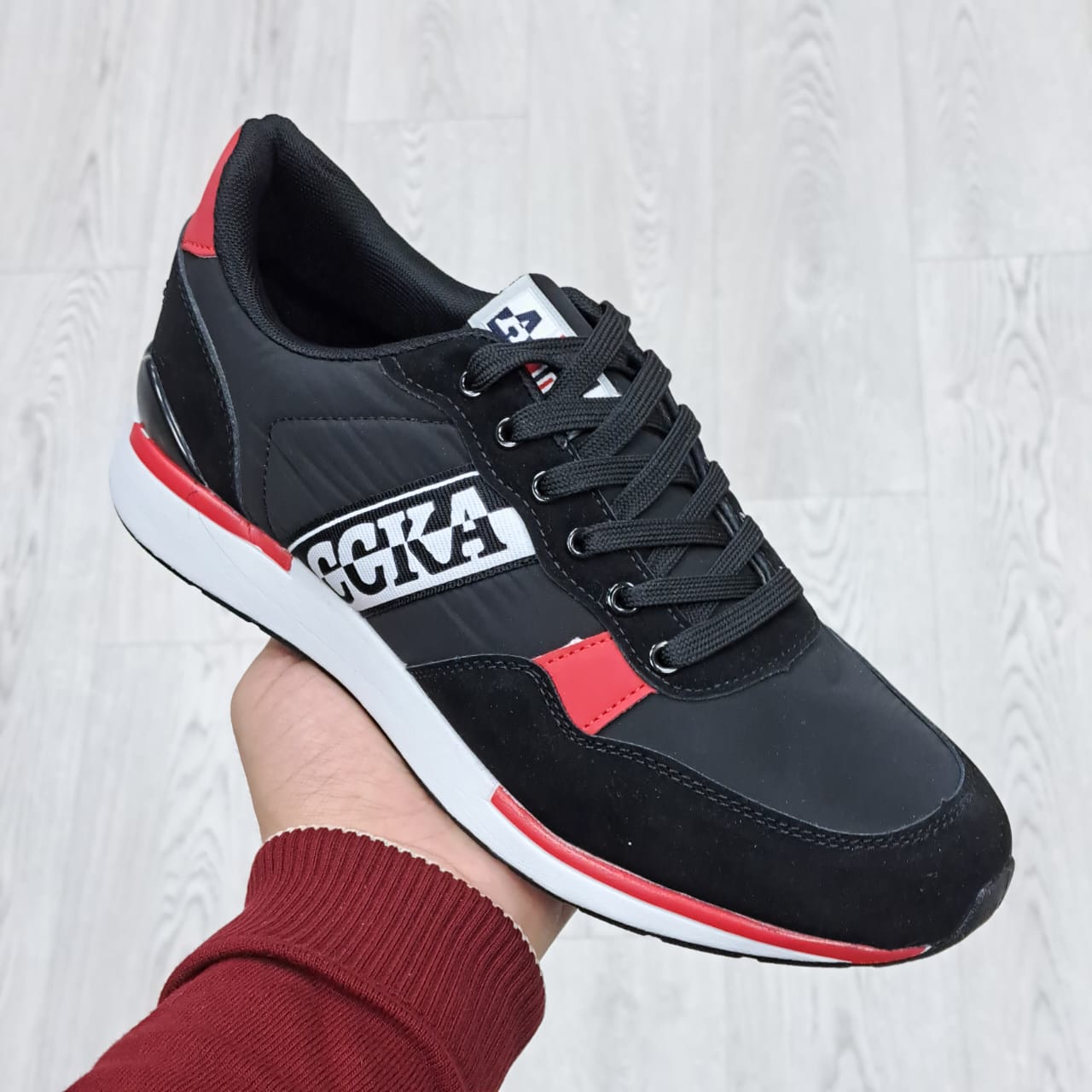 Мужские весенние кроссовки FASHION SO-230-209 (8 пар в коробе, размер 41-46)